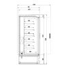 SELF SERVICE ΤΟΙΧΟΥ ΜΕ ΠΟΡΤΕΣ ISA INFINITY GD 130 - Image 2