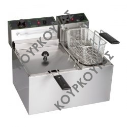 ΦΡΙΤΕΖΑ ΔΙΠΛΗ ΗΛΕΚΤΡΙΚΗ COMPACT F70C 7Lt+4Lt M&M