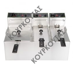 ΦΡΙΤΕΖΑ ΤΡΙΠΛΗ ΗΛΕΚΤΡΙΚΗ COMPACT F70C 7Lt+4Lt+4Lt M&M