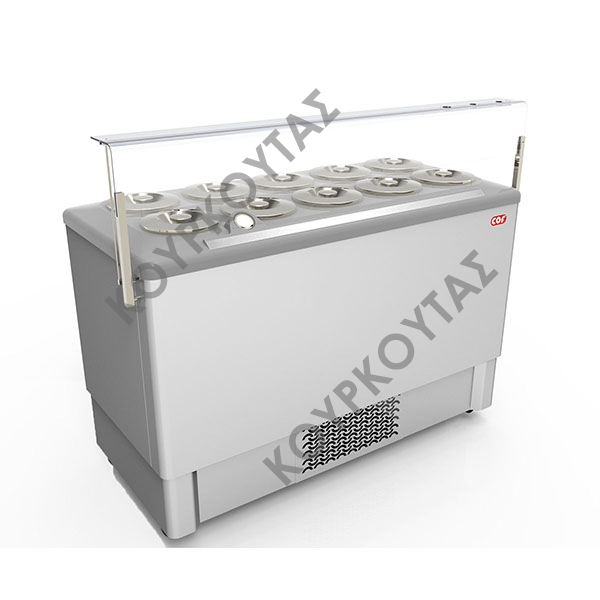 ΒΙΤΡΙΝΑ ΧΥΜΑ ΠΑΓΩΤΟΥ FESTIVAL INOX 10 CRYSTAL - Image 2