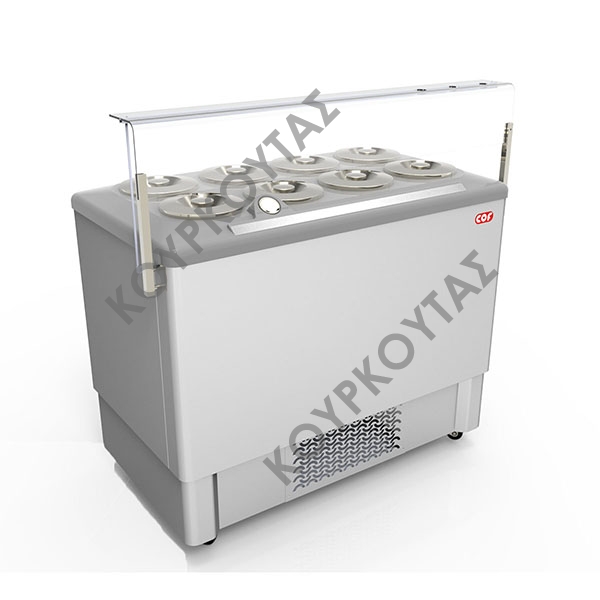 ΒΙΤΡΙΝΑ ΧΥΜΑ ΠΑΓΩΤΟΥ FESTIVAL INOX 8 CRYSTAL - Image 2