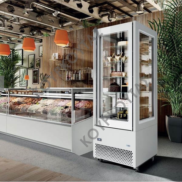 ΠΑΝΟΡΑΜΙΚΗ ΒΙΤΡΙΝΑ ΣΥΝΤΗΡΗΣΗΣ-ΚΑΤΑΨΥΞΗΣ ISA POKER GLASS 75 - Image 2