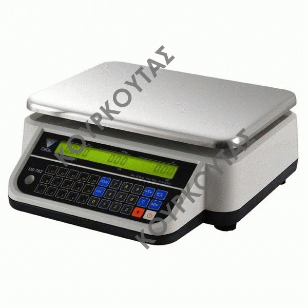 ΖΥΓΑΡΙΑ ΛΙΑΝΙΚΗΣ ΧΩΡΙΣ ΕΚΤΥΠΩΣΗ 15/30KG DIGI DS-782B