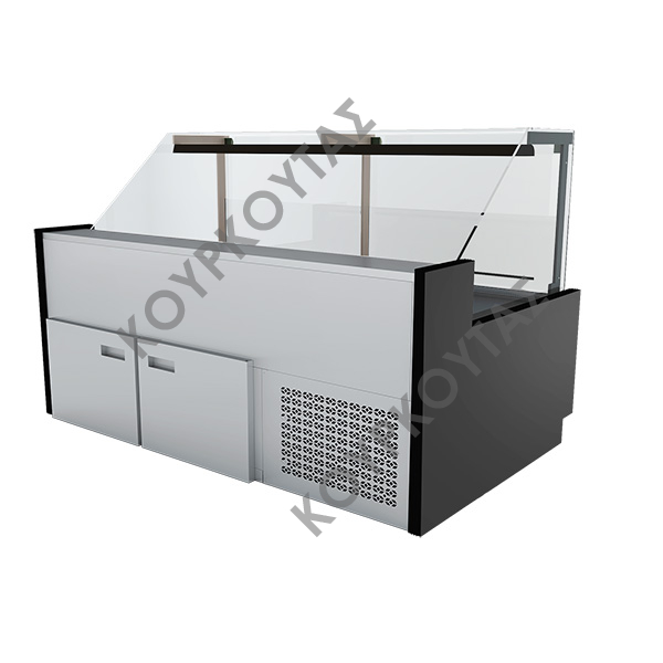 ΒΙΤΡΙΝΑ ΑΧΙΛΛΕΑΣ ΚΡΕΟΠΩΛΕΙΟΥ-ΤΥΡΟΚΟΜΙΚΩΝ  Με ή Χωρίς Ψυκτικό Μηχάνημα - Image 2