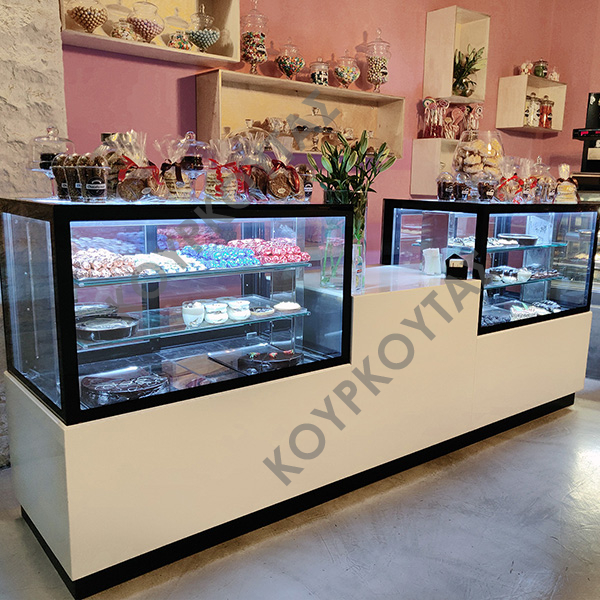 ΒΙΤΡΙΝΑ ΖΑΧΑΡΟΠΛΑΣΤΕΙΟΥ-ΑΡΤΟΠΟΙΕΙΟΥ ΘΕΡΜΑΙΝΟΜΕΝΗ LUX INOX BHK 108, BHK 138 BAM - Image 4