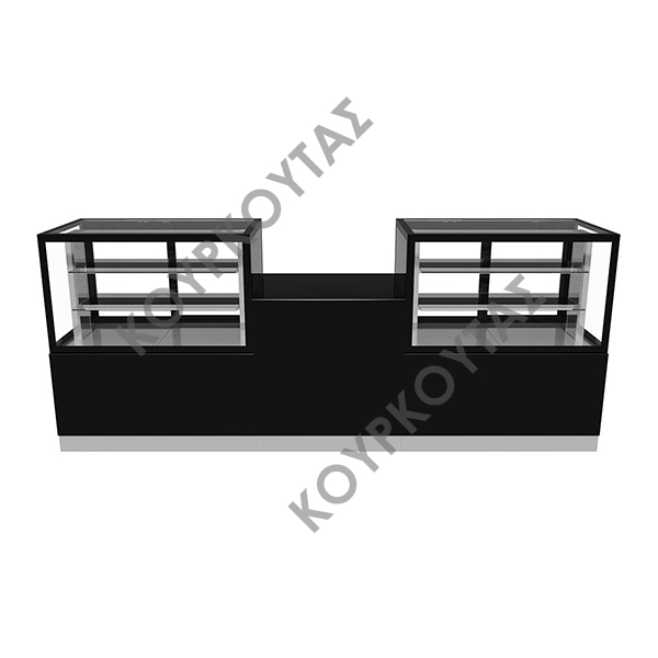 ΒΙΤΡΙΝΑ ΖΑΧΑΡΟΠΛΑΣΤΕΙΟΥ-ΑΡΤΟΠΟΙΕΙΟΥ ΘΕΡΜΑΙΝΟΜΕΝΗ LUX CORIAN BHK 108C, BHK 138C -BAM - Image 3