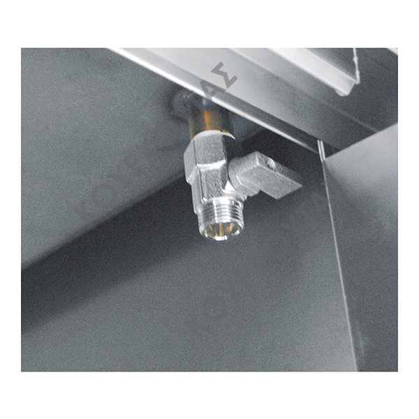 ΜΠΑΙΝ ΜΑΡΙ ΒΙΤΡΙΝΑ CORIAN FROST ΜΕ ΕΠΕΝΔΥΣΗ GLASS ΣΕΙΡΑ CMF BAM - Image 3