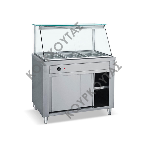 ΜΠΑΙΝ ΜΑΡΙ ΜΕ ΒΙΤΡΙΝΑ ΕΠΙΔΑΠΕΔΙΟ MD 106, MD 138, MD 170 -BAM