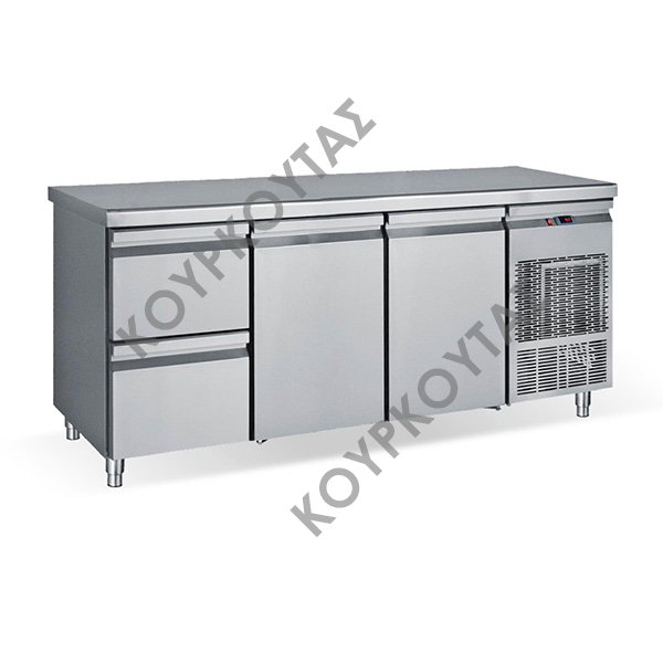 ΨΥΓΕΙΟ ΠΑΓΚΟΣ ΣΥΝΤΗΡΗΣΗ ΜΕ 1 ΔΙΠΛΗ ΣΥΡΤΑΡΙΕΡΑ ΚΑΙ 2 ΠΟΡΤΕΣ GN PG185 1S2P-BAM