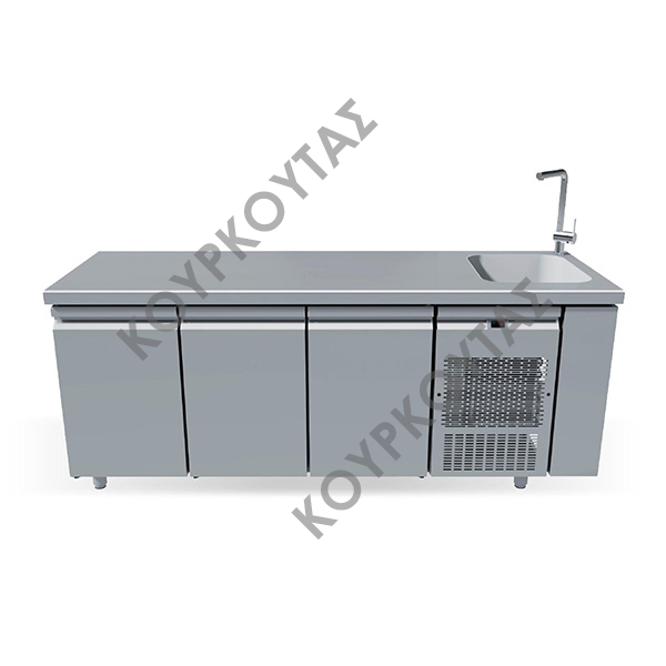 ΨΥΓΕΙΟ ΠΑΓΚΟΣ ΣΥΝΤΗΡΗΣΗ ΜΕ 3 ΠΟΡΤΕΣ GN ΚΑΙ ΓΟΥΡΝΑ 40Χ40 PG205-40L BAM