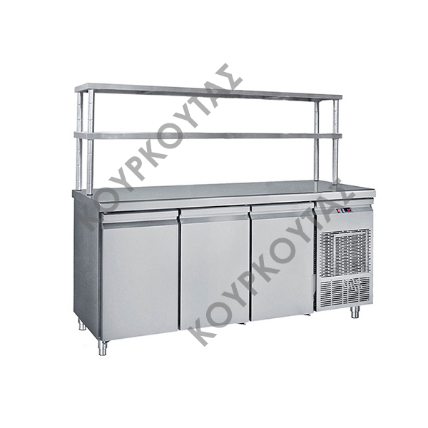 ΡΑΦΙΕΡΑ ΕΠΙΤΡΑΠΕΖΙΑ ΛΥΟΜΕΝΗ ΜΕ 2 ΡΑΦΙΑ ΣΕΙΡΑ R -BAM