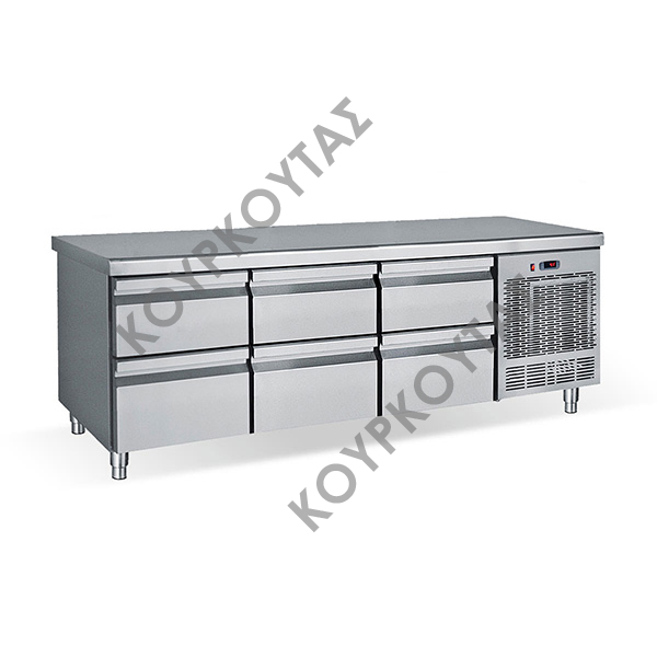 ΨΥΓΕΙΟ ΠΑΓΚΟΣ ΣΥΝΤΗΡΗΣΗ ΧΑΜΗΛΟ ΜΕ 6 ΣΥΡΤΑΡΙΑ GN PS185-BAM