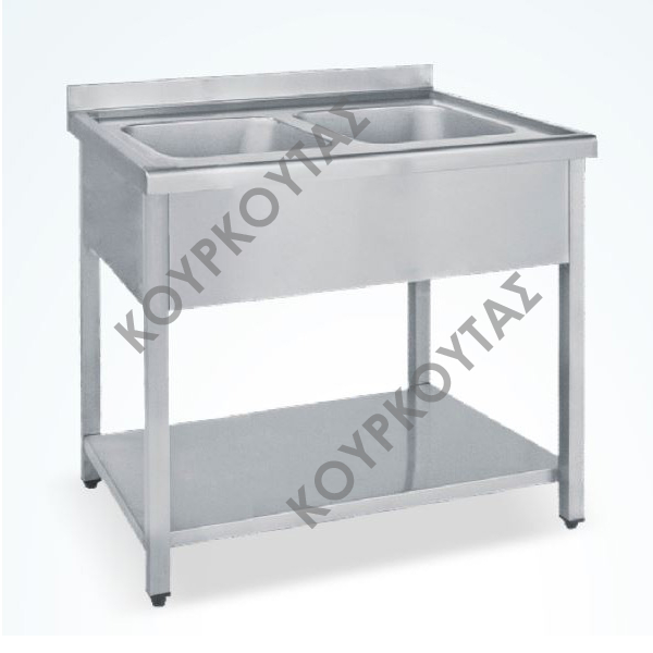 ΛΑΝΤΖΑ ΑΝΟΙΧΤΗ ΜΕ 2 ΓΟΥΡΝΕΣ 34x37x15 cm ΣΕΙΡΑ LAE2 -BAM
