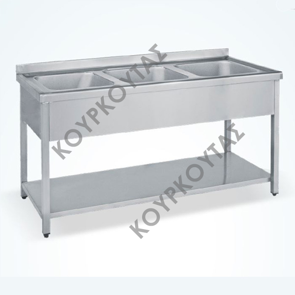 ΛΑΝΤΖΑ ΑΝΟΙΧΤΗ ΜΕ 3 ΓΟΥΡΝΕΣ 50x50x30 Ή 40x40x25 cm ΣΕΙΡΑ LA3 -BAM