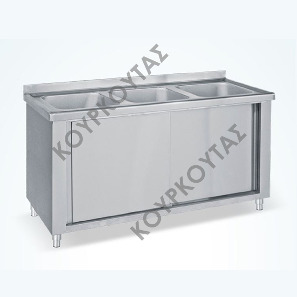 ΛΑΝΤΖΑ ΚΛΕΙΣΤΗ ΜΕ 3 ΓΟΥΡΝΕΣ 50x50x30 Ή 40x40x25 cm ΣΕΙΡΑ LK3 -BAM