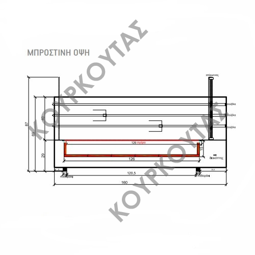 ΨΗΣΤΑΡΙΑ ΚΑΡΒΟΥΝΟΥ ΕΠΙΤΡΑΠΕΖΙΑ ΜΕ 3 ΑΞΟΝΕΣ & 9 ΣΟΥΒΛΕΣ - Image 2