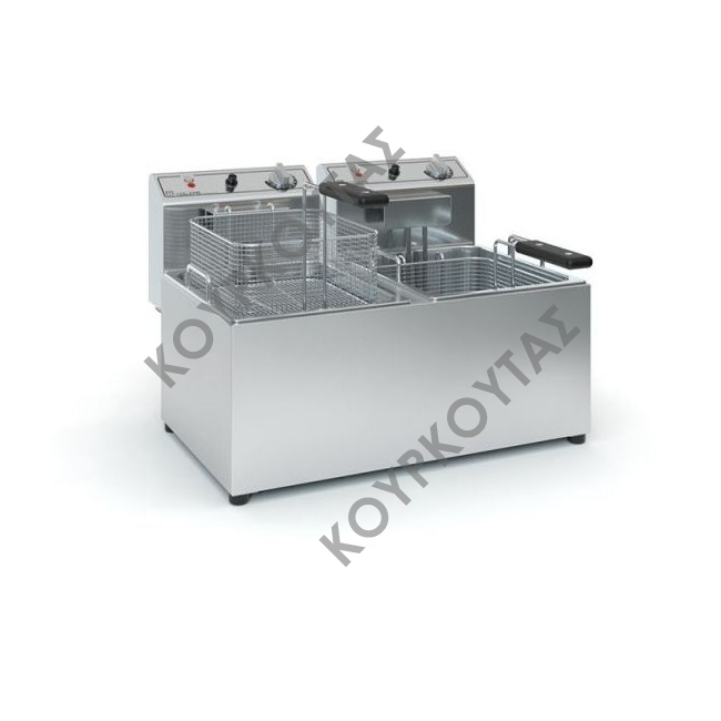 ΗΛΕΚΤΡΙΚΗ ΦΡΙΤΕΖΑ ΔΙΠΛΗ 5-7Lt Φ1003 380