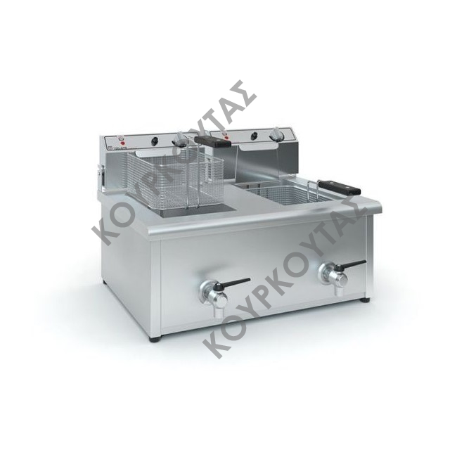 ΗΛΕΚΤΡΙΚΗ ΦΡΙΤΕΖΑ ΔΙΠΛΗ 6-8Lt Φ1001