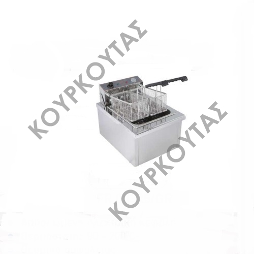 ΦΡΙΤΕΖΑ ΗΛΕΚΤΡΙΚΗ ΜΟΝΗ ΣΕΙΡΑ F130 13lt M&M - Image 2