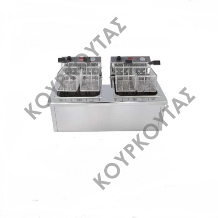 ΦΡΙΤΕΖΑ ΗΛΕΚΤΡΙΚΗ ΔΙΠΛΗ ΣΕΙΡΑ F130 13+13lt M&M - Image 2