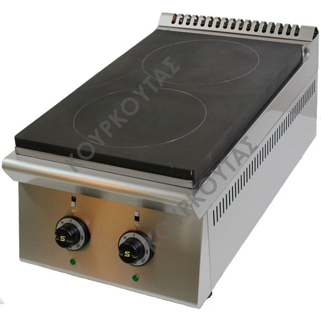 ΕΣΤΙΑ ΗΛΕΚΤΡΙΚΗ ΔΙΠΛΗ ΕΠΙΤΡΑΠΕΖΙΑ FC2ES7 SERGAS