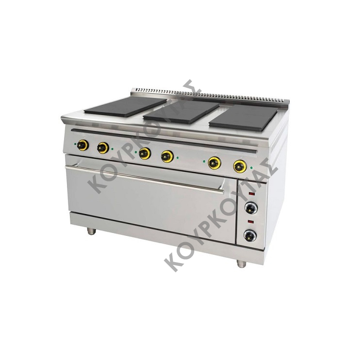 ΚΟΥΖΙΝΑ ΗΛΕΚΤΡΙΚΗ 6 ΕΣΤΙΩΝ ΜΕ ΦΟΥΡΝΟ FC6FEL SERGAS