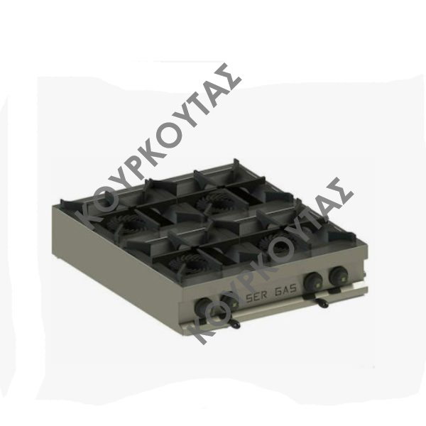 ΦΛΟΓΙΣΤΡΟ ΥΓΡΑΕΡΙΟΥ ΕΠΙΤΡΑΠΕΖΙΟ 4 ΕΣΤΙΩΝ FL48 SERGAS