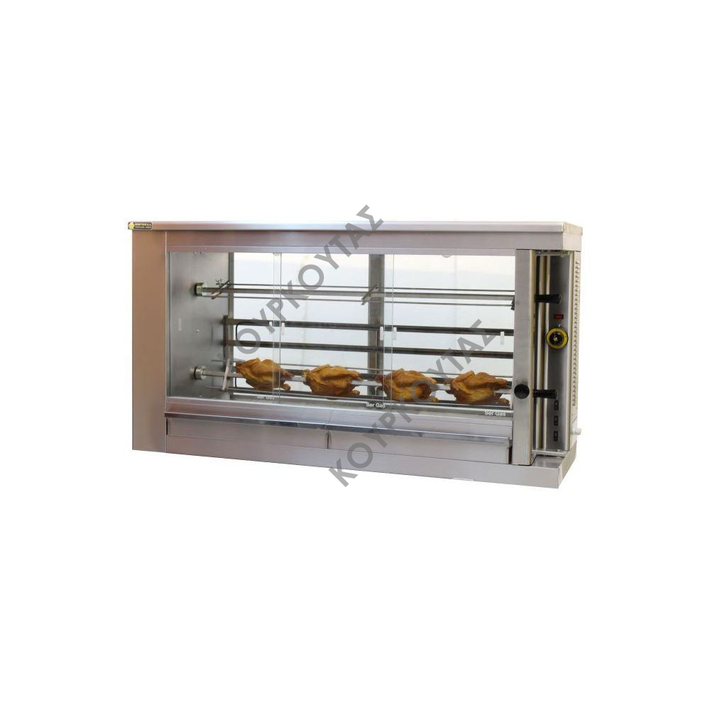 ΗΛΕΚΤΡΙΚΗ ΚΟΤΟΠΟΥΛΙΕΡΑ ΜΕ 2 ΣΟΥΒΛΕΣ KE2 SERGAS