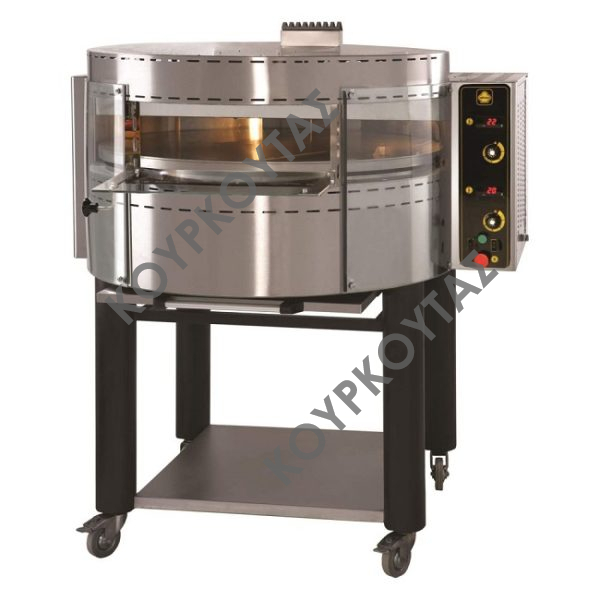 ΦΟΥΡΝΟΣ ΠΙΤΣΑΣ ΥΓΡΑΕΡΙΟΥ ΜΕ ΠΕΡΙΣΤΡΕΦΟΜΕΝΗ ΠΛΑΚΑ ΚΑΙ ΒΑΣΗ RP1 SERGAS