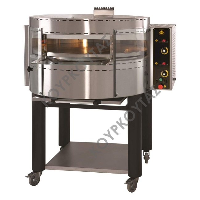 ΦΟΥΡΝΟΣ ΠΙΤΣΑΣ ΥΓΡΑΕΡΙΟΥ ΜΕ ΠΕΡΙΣΤΡΕΦΟΜΕΝΗ ΠΛΑΚΑ ΚΑΙ ΒΑΣΗ RP1 SERGAS