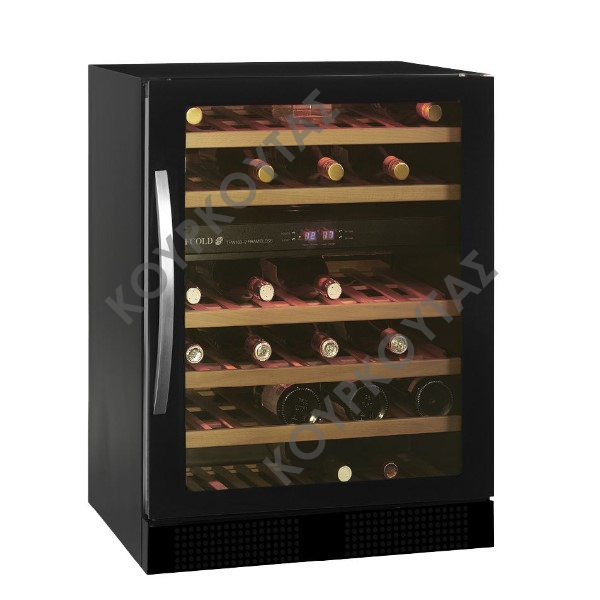 ΒΙΤΡΙΝΑ ΣΥΝΤΗΡΗΣΗΣ ΚΡΑΣΙΩΝ 2 ΘΕΡΜΟΚΡΑΣΙΩΝ FRAMELESS TFW200-2F TEFCOLD