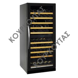 ΒΙΤΡΙΝΑ ΣΥΝΤΗΡΗΣΗΣ ΚΡΑΣΙΩΝ 2 ΘΕΡΜΟΚΡΑΣΙΩΝ FRAMELESS TFW300-2F TEFCOLD