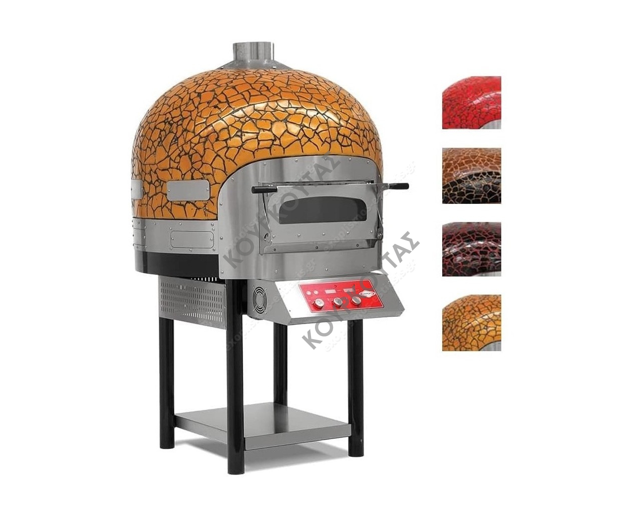 ΦΟΥΡΝΟΣ ΠΙΤΣΑΣ ΧΤΙΣΤΟΣ ΠΕΡΙΣΤΡΕΦΟΜΕΝΟΣ ΗΛΕΚΤΡΙΚΟΣ EMPERO ΤΟΥΡΚΙΑΣ EMP.SPO.01D KAR