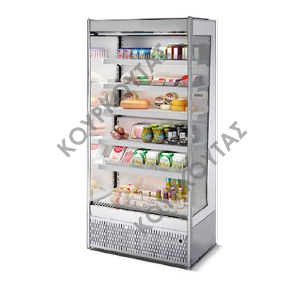 ΒΙΤΡΙΝΑ ΣΥΝΤΗΡΗΣΗΣ SELF SERVICE SLIM OPEN 130 WHITE ISA