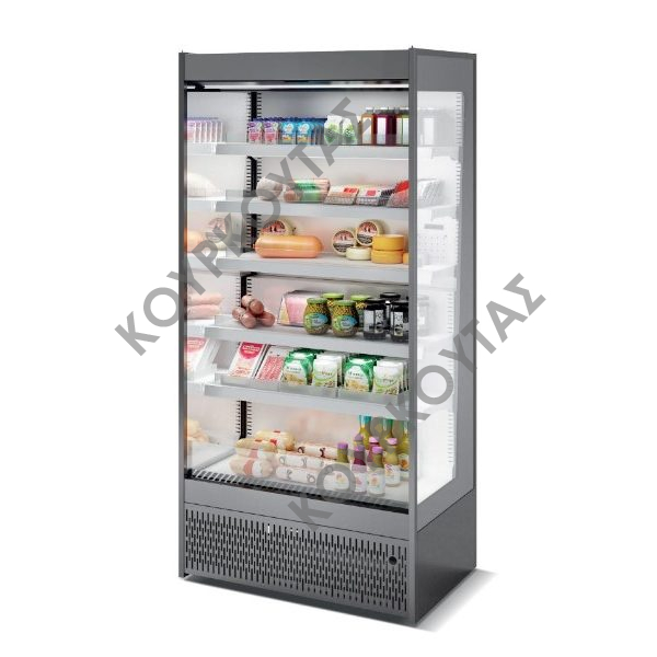 ΒΙΤΡΙΝΑ ΣΥΝΤΗΡΗΣΗΣ SELF SERVICE SLIM OPEN 190 GRAY ISA