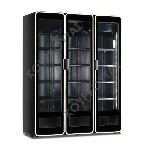 ΒΙΤΡΙΝΑ ΑΝΑΨΥΚΤΙΚΩΝ ΤΡΙΠΛΗ ILLUMIA 1620 BLK KLIMAITALIA