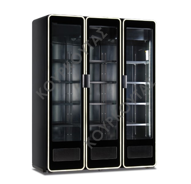 ΒΙΤΡΙΝΑ ΑΝΑΨΥΚΤΙΚΩΝ ΤΡΙΠΛΗ ILLUMIA 1620 BLK KLIMAITALIA