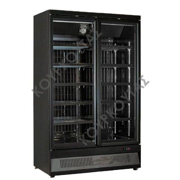 ΒΙΤΡΙΝΑ ΑΝΑΨΥΚΤΙΚΩΝ ΔΙΠΛΗ MR 126 TN2 BLACK KLIMAITALIA