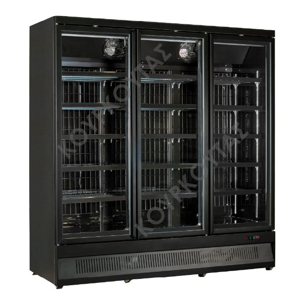 ΒΙΤΡΙΝΑ ΑΝΑΨΥΚΤΙΚΩΝ ΤΡΙΠΛΗ MR 188 TN3 BLACK KLIMAITALIA