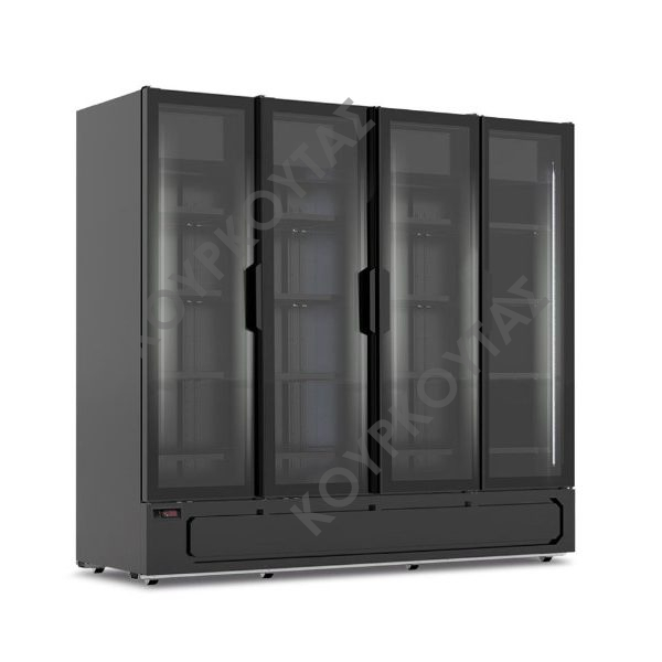 ΒΙΤΡΙΝΑ ΑΝΑΨΥΚΤΙΚΩΝ ΤΕΤΡΑΠΛΗ MILANO 1910 BLK KLIMAITALIA