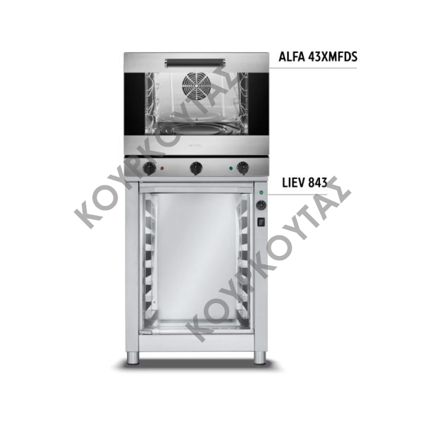 ΦΟΥΡΝΟΣ ΗΛΕΚΤΡΙΚΟΣ ΚΥΚΛΟΘΕΡΜΙΚΟΣ ALFA 43XMFDS SMEG - Image 4