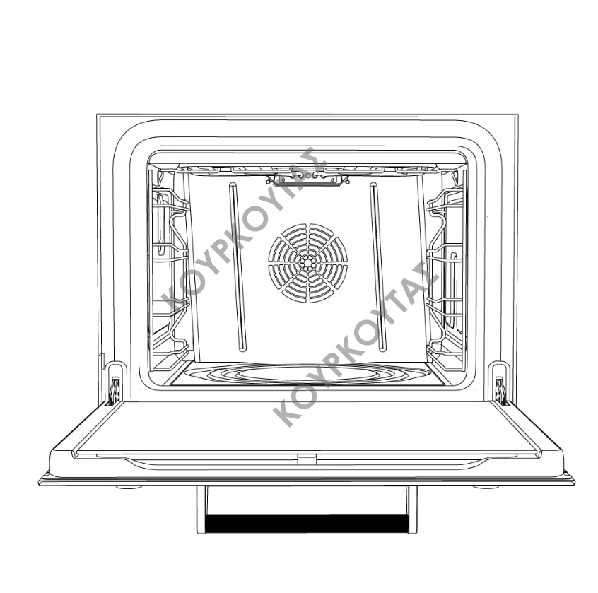 ΦΟΥΡΝΟΣ ΗΛΕΚΤΡΙΚΟΣ ΚΥΚΛΟΘΕΡΜΙΚΟΣ ALFA43X SMEG - Image 8