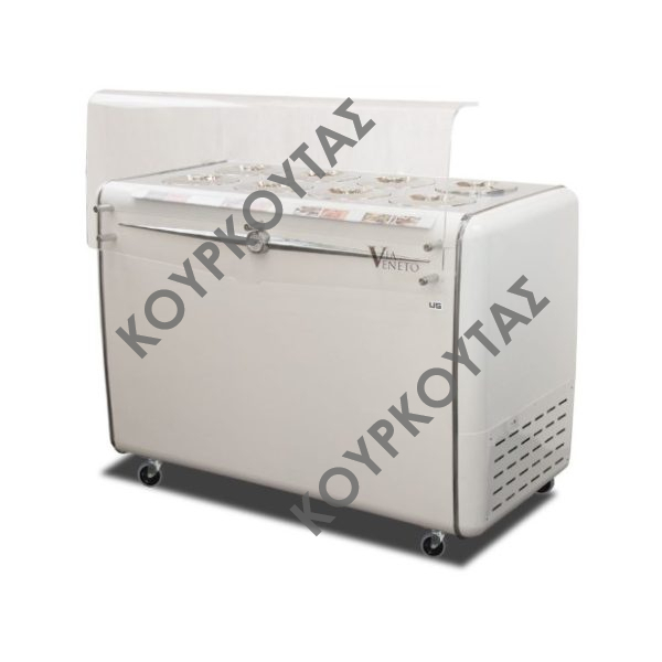 ΨΥΓΕΙΟ ΠΑΓΩΤΟΥ ΓΙΑ 8 ΚΑΡΑΠΙΝΕΣ VIA VENETO 8C UCINQUE