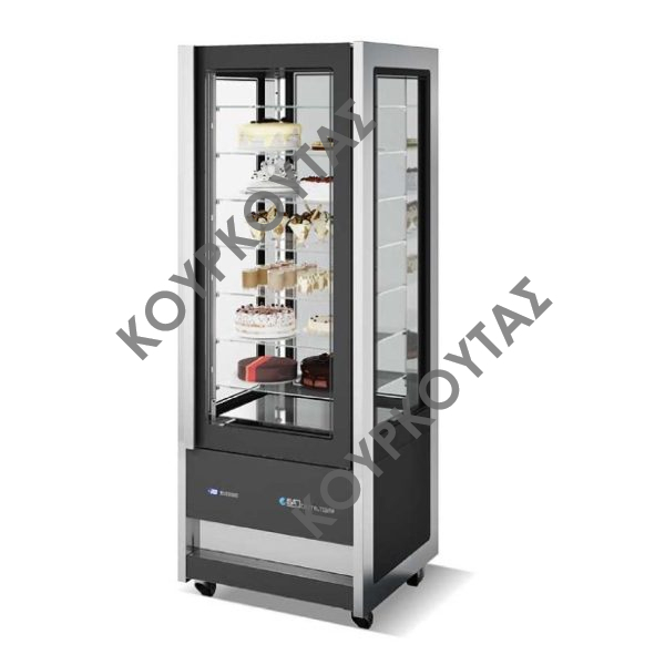 ΒΙΤΡΙΝΑ ΚΑΤΑΨΥΞΗΣ-ΣΥΝΤΗΡΗΣΗΣ ΠΑΝΟΡΑΜΙΚΗ CRISTAL TOWER 75 RV TB/TN BLACK ISA