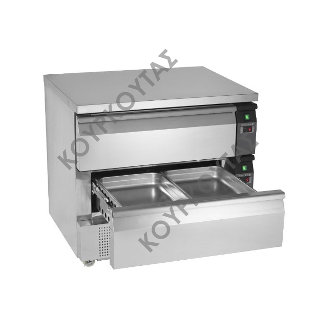 ΨΥΓΕΙΟ ΑΝΟΞΕΙΔΩΤΟ 2 ΘΕΡΜΟΚΡΑΣΙΩΝ ΓΙΑ 4 GN1/1 ME 2 ΣΥΡΤΑΡΙA UD2-2 TEFCOLD