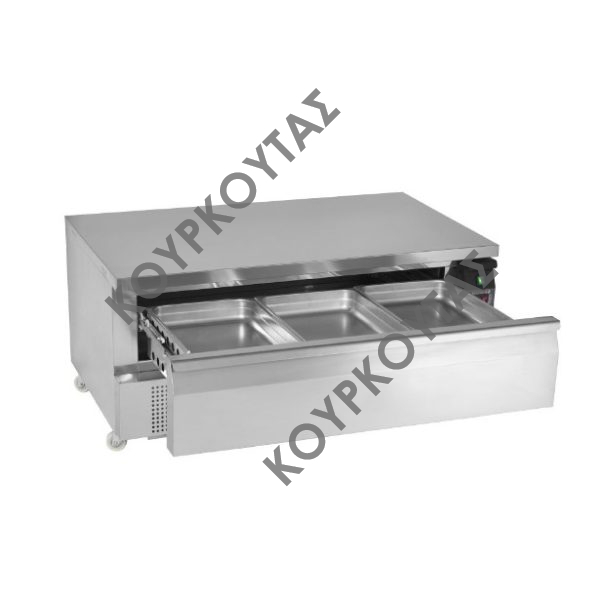 ΨΥΓΕΙΟ ΑΝΟΞΕΙΔΩΤΟ 2 ΘΕΡΜΟΚΡΑΣΙΩΝ ΓΙΑ 3 GN1/1 ME 1 ΣΥΡΤΑΡΙ UD1-3 TEFCOLD