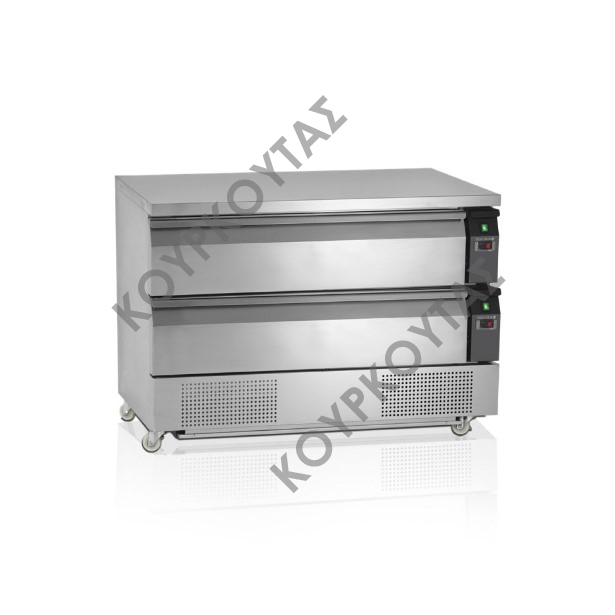 ΨΥΓΕΙΟ ΑΝΟΞΕΙΔΩΤΟ 2 ΘΕΡΜΟΚΡΑΣΙΩΝ ΓΙΑ 6 GN1/1 ME 2 ΣΥΡΤΑΡΙA UD2-3 TEFCOLD