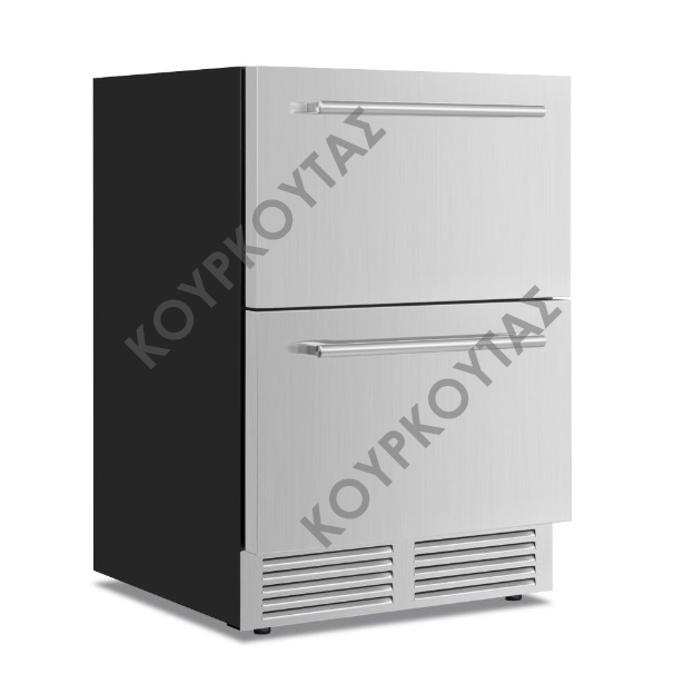 ΨΥΓΕΙΟ UNDERCOUNTER ΜΕ 2 INOX ΨΥΧΟΜΕΝΑ ΣΥΡΤΑΡΙΑ DW 82 KLIMAITALIA