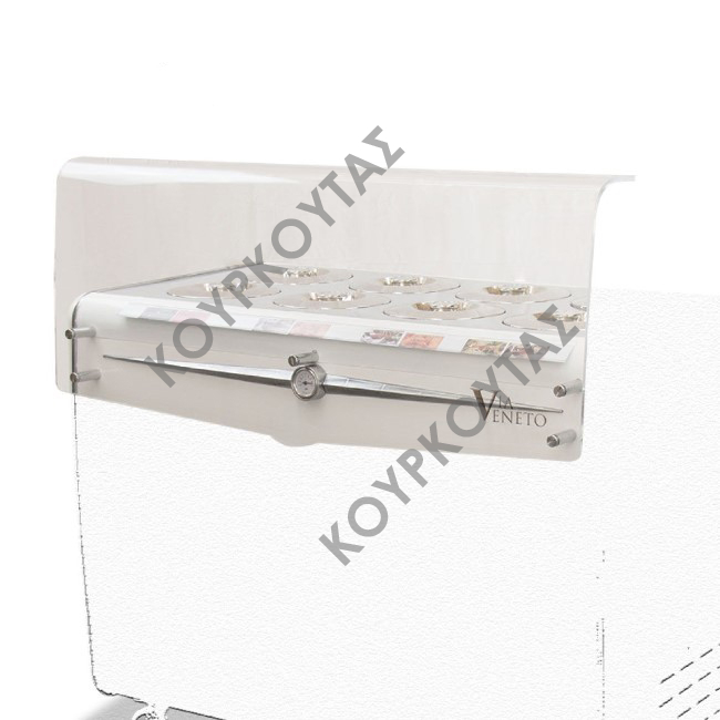 PLEXI GLASS ΓΙΑ ΒΙΤΡΙΝΑ ΠΑΓΩΤΟΥ VIA VENETO 8C PLEXI KIT 8C UCINQUE