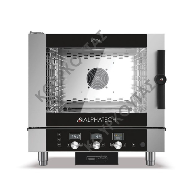 ΦΟΥΡΝΟΣ ΑΕΡΙΟΥ 5 ΘΕΣΕΩΝ ΗΛΕΚΤΡΟΝΙΚΟΣ ICON ICGT051E ALPHATECH